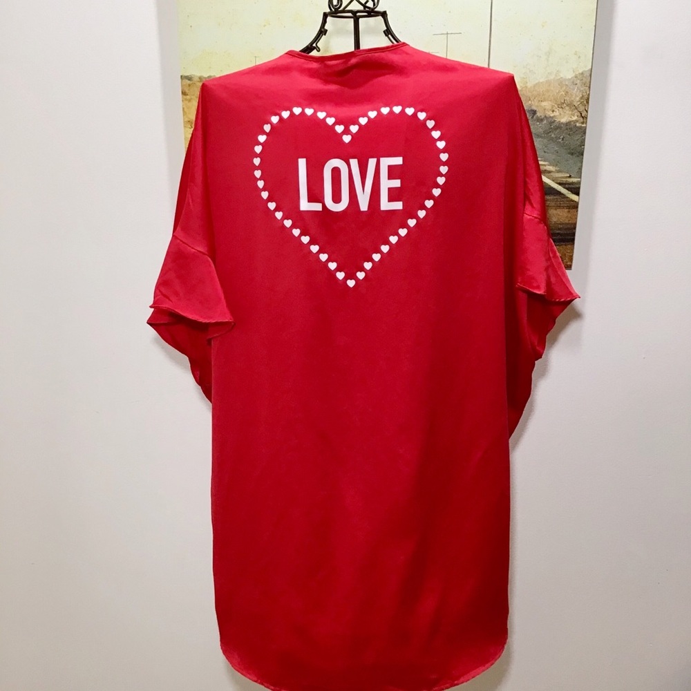 Victoria’s Secret | Red Love Kimono OS NWT